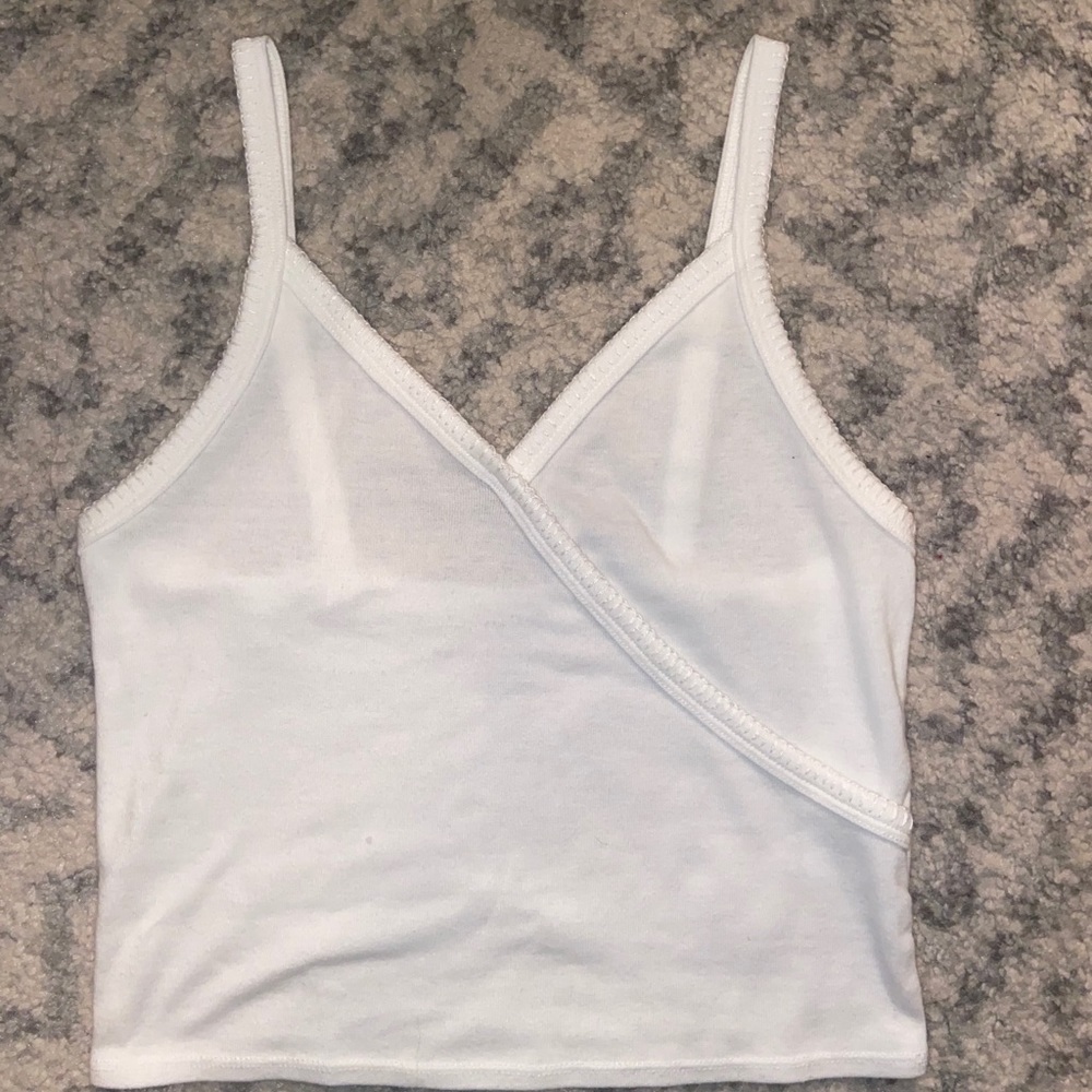 American Eagle White Tank Top
